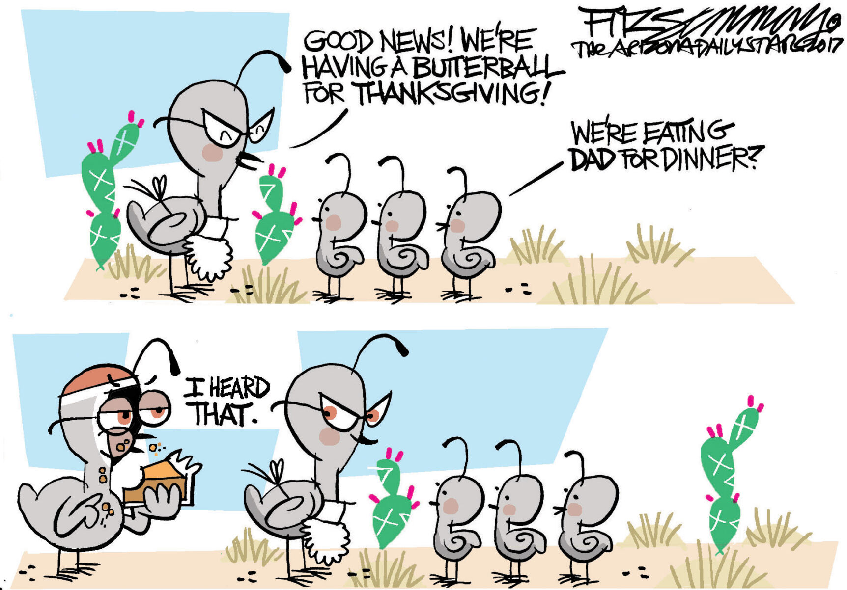 Vintage Fitz Cartoon: From 2017